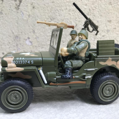 Mô hình xe Jeep Willy 1947 tỷ lệ 1:32