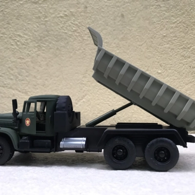 Mô hình xe Quân đội Gaz 3308 tải ben tỷ lệ 1:36