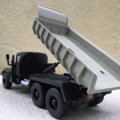 Mô hình xe Quân đội Gaz 3308 tải ben tỷ lệ 1:36