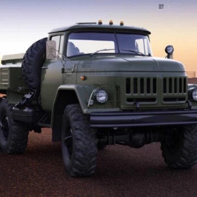Mô hình xe Quân sự ARS-14 ZIL-131 tỷ lệ 1:43