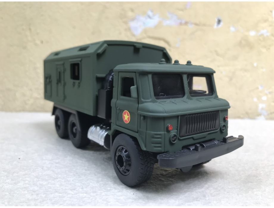 Mô hình xe Quân sự QĐND-VN Gaz 66 RADA tỷ lệ 1:36 Mô hình xe Quân sự QĐND-VN Gaz 66 RADA tỷ lệ 1:36