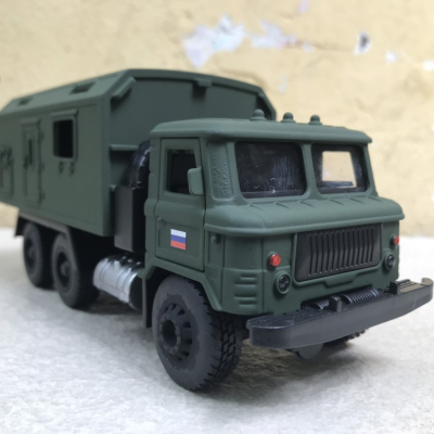 Mô hình xe Quân sự QĐND-VN Gaz 66 RADA tỷ lệ 1:36