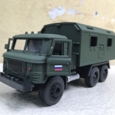 Mô hình xe Quân sự QĐND-VN Gaz 66 RADA tỷ lệ 1:36