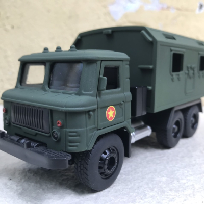 Mô hình xe Quân sự QĐND-VN Gaz 66 RADA tỷ lệ 1:36