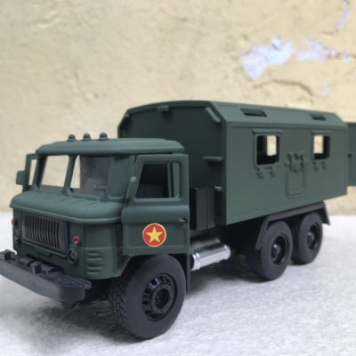 Mô hình xe Quân sự QĐND-VN Gaz 66 RADA tỷ lệ 1:36