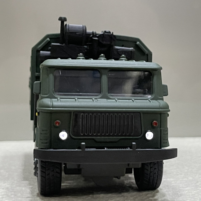 Mô hình xe Quân sự QĐND-VN Gaz 66 RADA tỷ lệ 1:36