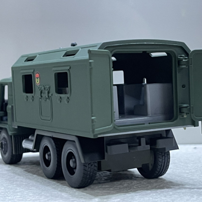 Mô hình xe Quân sự QĐND-VN Gaz 66 RADA tỷ lệ 1:36