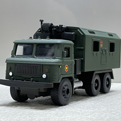 Mô hình xe Quân sự QĐND-VN Gaz 66 RADA tỷ lệ 1:36