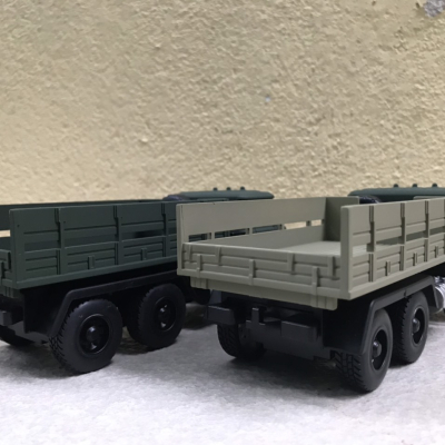 Mô hình xe Quân sự QĐND-VN Gaz 66 Thùng bạt tỷ lệ 1:36