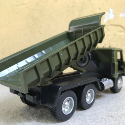 Mô hình xe Quân sự QĐND-VN Gaz 66 thùng ben tỷ lệ 1:36