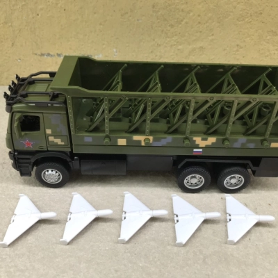 Mô hình xe Quân sự - Hệ thống UAV  tỷ lệ 1:36