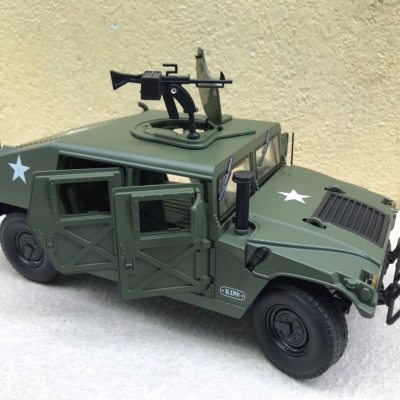 ​Mô hình xe quân sự HUMVEE 1984 tỷ lệ 1:18