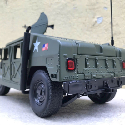 ​Mô hình xe quân sự HUMVEE 1984 tỷ lệ 1:18