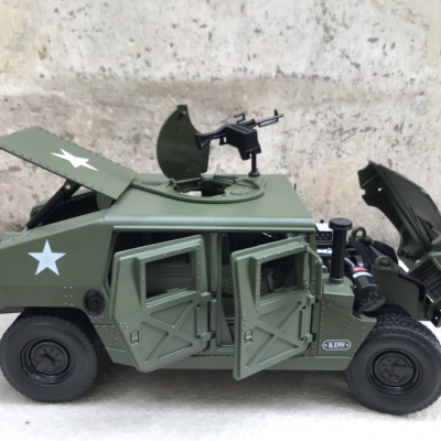 Mô hình xe quân sự HUMVEE tỷ lệ 1:18