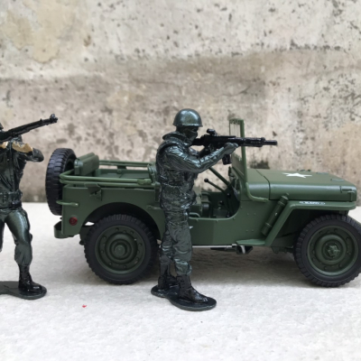 Mô hình xe quân sự JEEP WILLY 1947 tỷ lệ 1:18