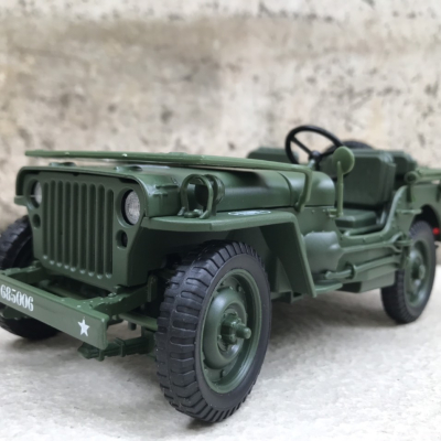 Mô hình xe quân sự JEEP WILLY 1947 tỷ lệ 1:18