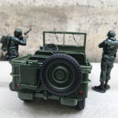 Mô hình xe quân sự JEEP WILLY 1947 tỷ lệ 1:18