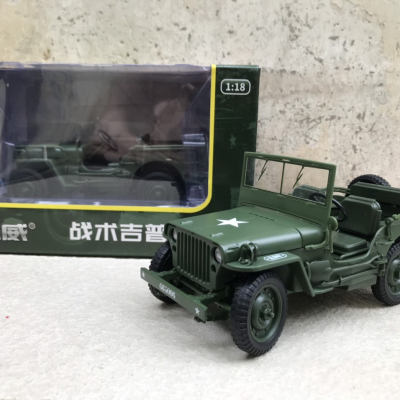 Mô hình xe quân sự JEEP WILLY 1947 tỷ lệ 1:18