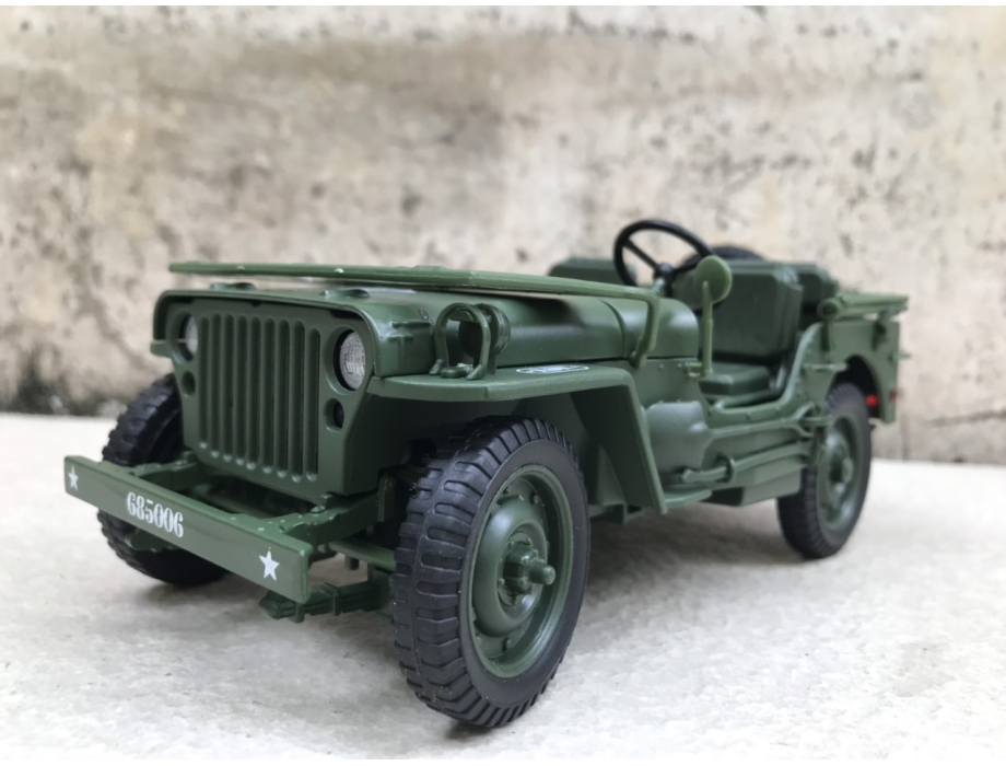 Mô hình xe quân sự JEEP WILLY 1947 tỷ lệ 1:18 Mô hình xe quân sự JEEP WILLY 1947 tỷ lệ 1:18