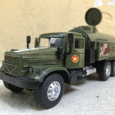 Mô hình xe Quân sự QĐND-VN Ural Xăng dầu  tỷ lệ 1:36