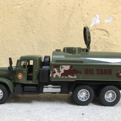 Mô hình xe Quân sự QĐND-VN Ural Xăng dầu  tỷ lệ 1:36