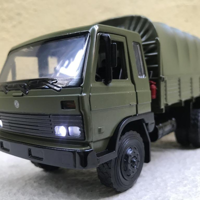 Mô hình xe Quân sự Tải HoWo 4X4  tỷ lệ 1:24