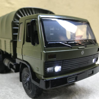 Mô hình xe Quân sự Tải HoWo 4X4  tỷ lệ 1:24
