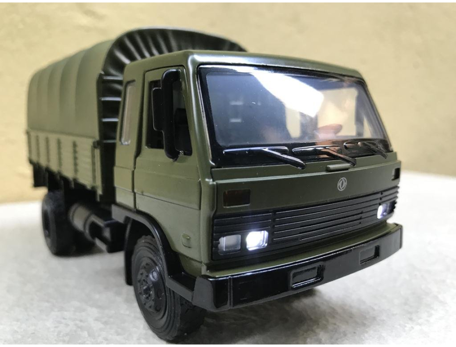 Mô hình xe Quân sự Tải HoWo 4X4  tỷ lệ 1:24