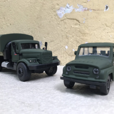 Mô hình xe Quân sự UAZ-469 Nga  tỷ lệ 1:36