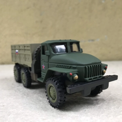 Mô hình xe quân sự Ural 4320 tải thùng  tỷ lệ 1:72