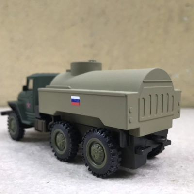 Mô hình xe quân sự Ural 4320 Xăng dầu  tỷ lệ 1:72