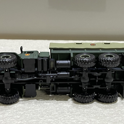 ​Mô hình xe Tải Quân sự Kraz-260B tỷ lệ 1:72 đã sơn hoàn thành