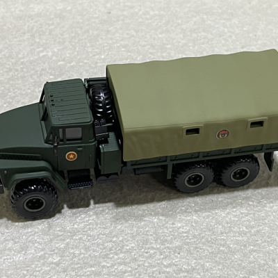 ​Mô hình xe Tải Quân sự Kraz-260B tỷ lệ 1:72 đã sơn hoàn thành