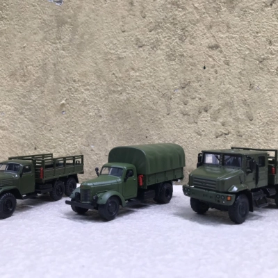 Mô hình Xe tải quân sự MV3 tỷ lệ 1:64