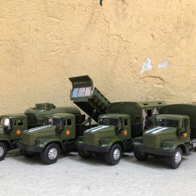 Mô hình xe tải Quân sự Ural 4320 tỷ lệ 1:36
