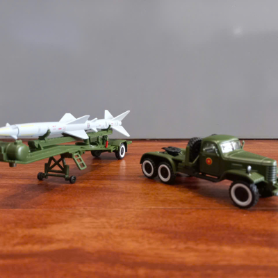 ​Mô hình Quân sự Tên lữa SA-75Đ SAM-2 (Việt Nam-1965)  tỷ lệ 1:64