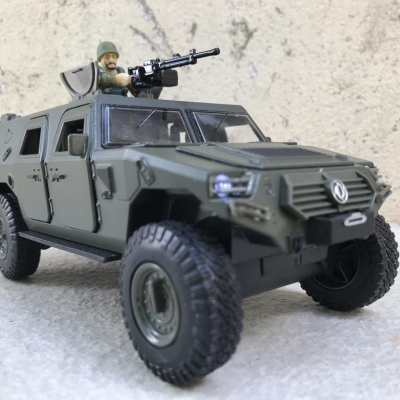 Mô hình Quân sự xe Bọc thép Dongfeng 4X4 tỷ lệ 1:32