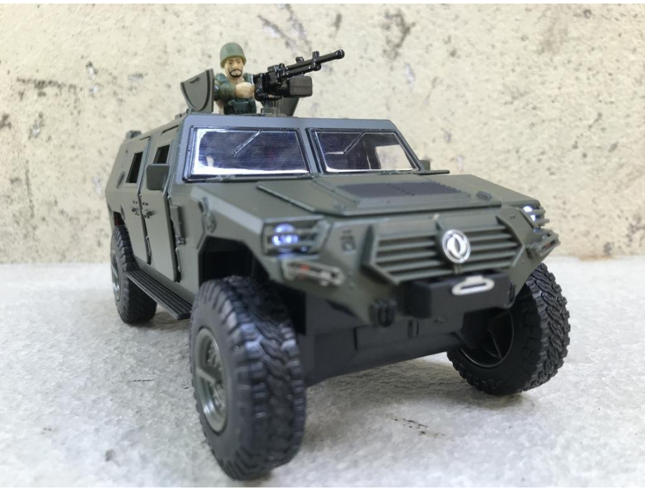 Mô hình Quân sự xe Bọc thép Dongfeng 4X4 tỷ lệ 1:32 Mô hình Quân sự xe Bọc thép Dongfeng 4X4 tỷ lệ 1:32