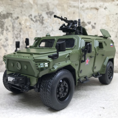 ​Mô hình Quân sự xe Bọc thép M-TERRAIN Dongfeng tỷ lệ 1:18