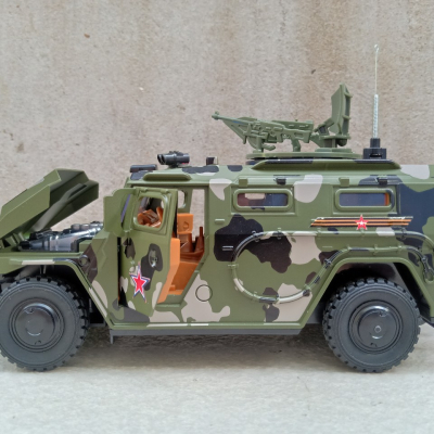 Mô hình xe Quân sự Bọc thép TIGER M  tỷ lệ 1:24