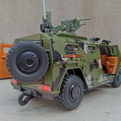 Mô hình xe Quân sự Bọc thép TIGER M  tỷ lệ 1:24