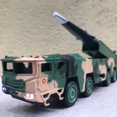 Mô hình xe Quân sự Hệ thống tên lữa DF-17 tỷ lệ 1:36