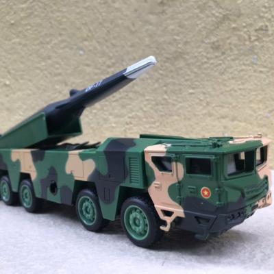 Mô hình xe Quân sự Hệ thống tên lữa DF-17 tỷ lệ 1:36