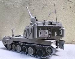 ​​Mô hình xe quân sự pháo tự hành PLZ-05  tỷ lệ 1:32