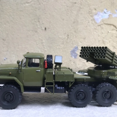 Mô hình xe Quân sự ZIL-131 6x6 tỷ lệ 1:43