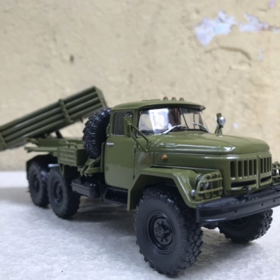 Mô hình xe Quân sự ZIL-131 6x6 tỷ lệ 1:43