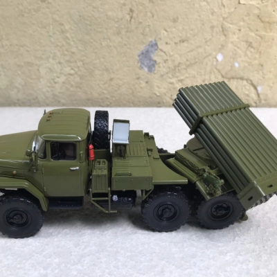 Mô hình xe Quân sự ZIL-131 6x6 tỷ lệ 1:43