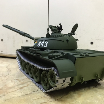 ​Mô hình xe Tank T-54B 843 Việt Nam tỷ lệ 1:28