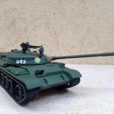 ​Mô hình xe TANK T-54B - 843 Việt Nam tỷ lệ 1:43