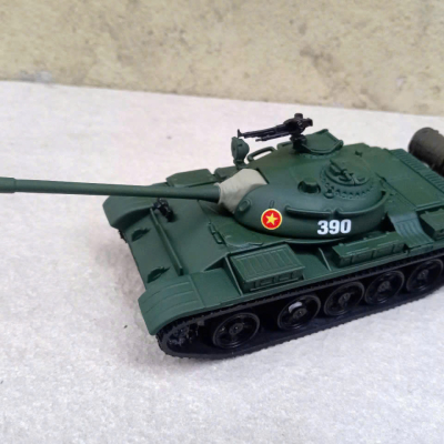 ​Mô hình xe TANK T-59B - 390 Việt Nam tỷ lệ 1:43